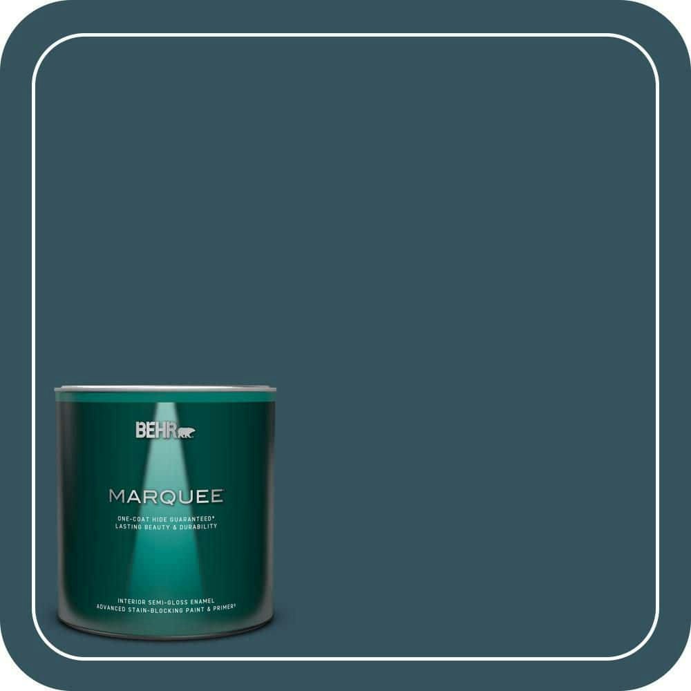 Behr One-Coat Semi-Gloss Interior Paint and Primer 1-Quart: $29.98 Behr One-Coat Semi-Gloss Interior Paint and Primer 1-Quart: $29.98