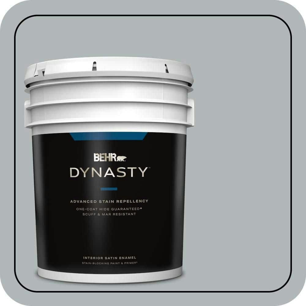 Behr 5-Gallon Meteor Shower Satin Interior Paint and Primer: $317 Behr 5-Gallon Meteor Shower Satin Interior Paint and Primer: $317