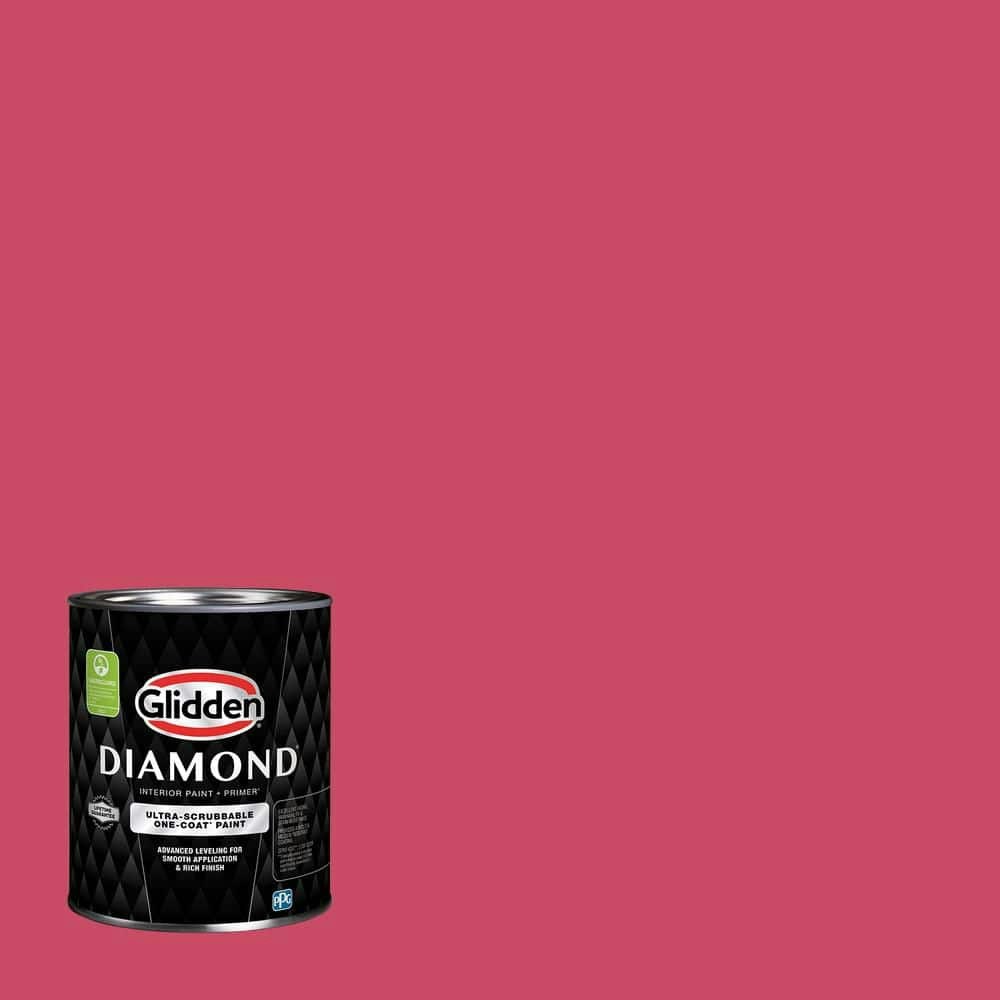 PPG California Wine Satin Interior Paint with Primer 1-Quart Can: $19.98