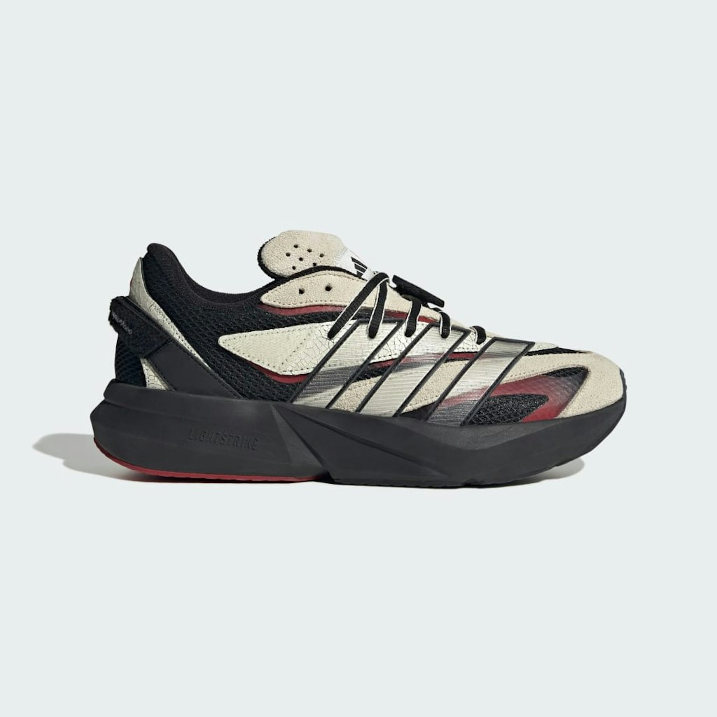 Adidas Marvel Spider-Man Lightblaze Shoes: $110 Adidas Marvel Spider-Man Lightblaze Shoes: $110
