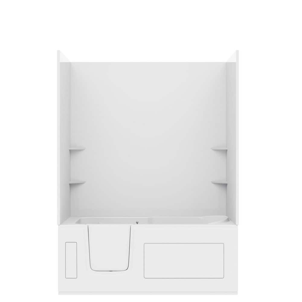 Rampart 30x60-inch Left-Drain Air Jetted Bathtub and Shower Wall Kit: $3,703 Rampart 30x60-inch Left-Drain Air Jetted Bathtub and Shower Wall Kit: $3,703