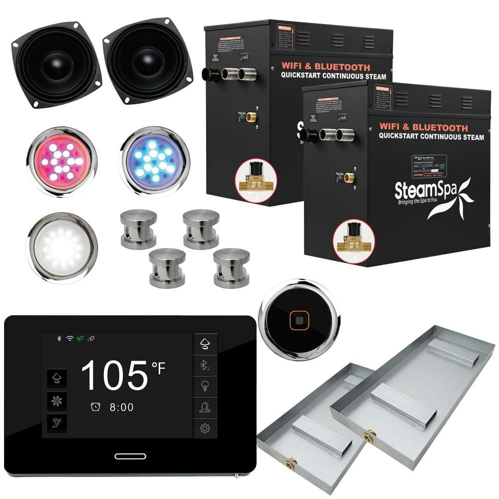 Black Series 24kW Steam Bath Generator: $2,660 Black Series 24kW Steam Bath Generator: $2,660