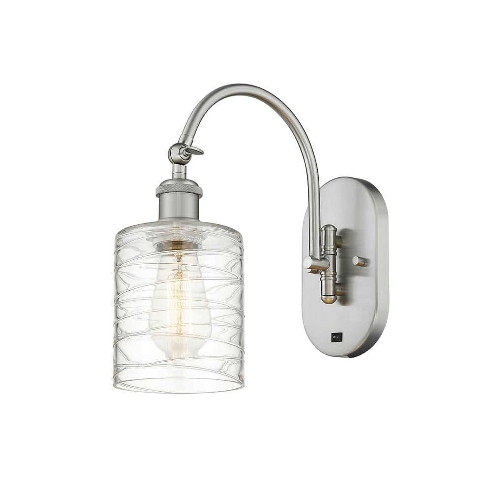 Cobbleskill 1-Light Brushed Satin Nickel Wall Sconce: $174.90 Cobbleskill 1-Light Brushed Satin Nickel Wall Sconce: $174.90