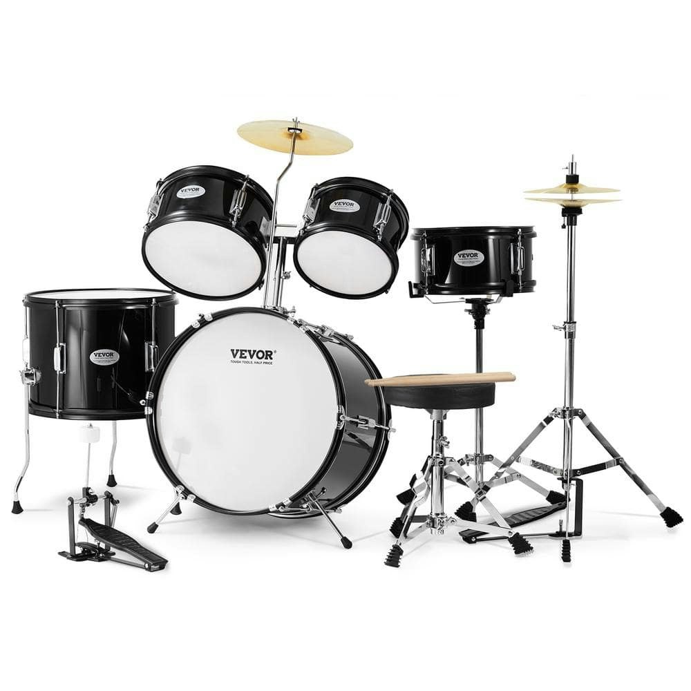 16-Inch Kids 5-Piece Full Drum Set: $164.47