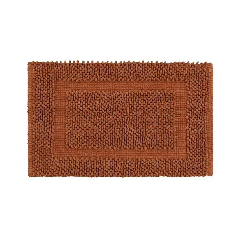 20" x 32" Sophie Border Cotton Textured Bath Mat: $19