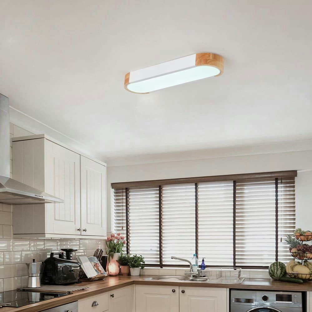 19.69-Inch 28-Watt LED Flush Mount Ceiling Lamp: $75.99 19.69-Inch 28-Watt LED Flush Mount Ceiling Lamp: $75.99