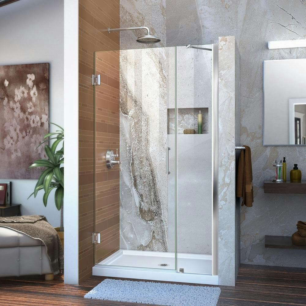 DreamLine Unidoor 40-41\" x 72\" Frameless Hinged Shower Door: $879.99 DreamLine Unidoor 40-41\" x 72\" Frameless Hinged Shower Door: $879.99