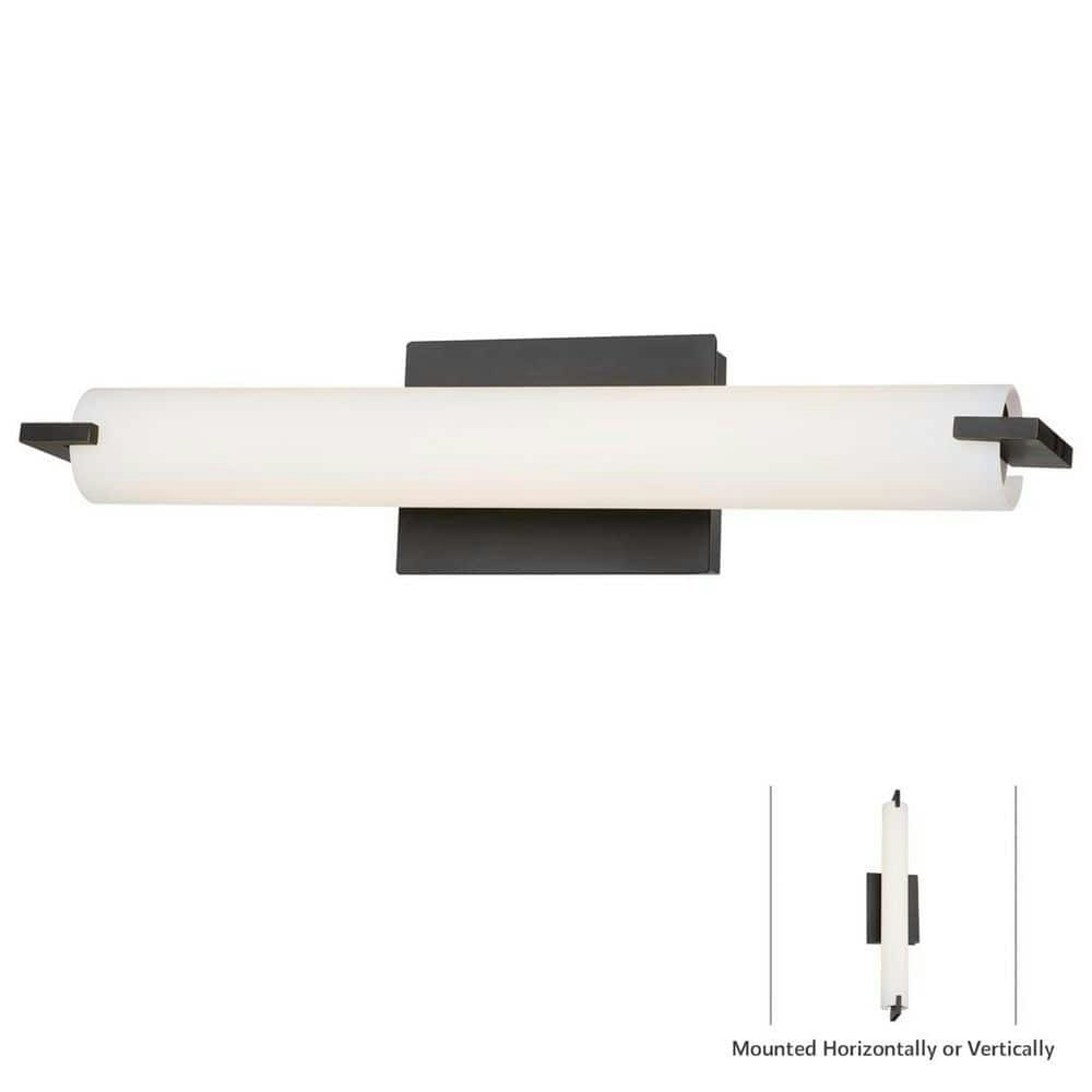 Tube 22-Watt LED Bath Wall Light: $124.38 Tube 22-Watt LED Bath Wall Light: $124.38