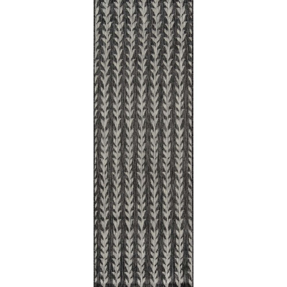 Amalfi 2.58' x 7.5' Charcoal Indoor/Outdoor Runner Rug: $30.36 Amalfi 2.58' x 7.5' Charcoal Indoor/Outdoor Runner Rug: $30.36