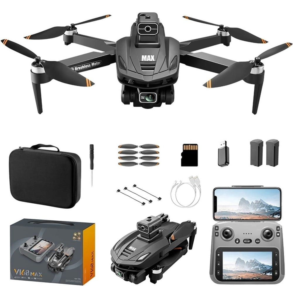 Seree 8K Foldable Drone with 4.5-inch Screen Controller: $143.59 Seree 8K Foldable Drone with 4.5-inch Screen Controller: $143.59
