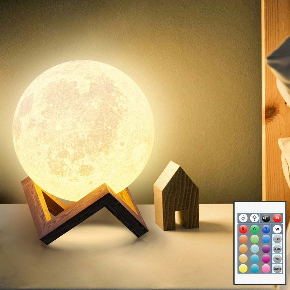 Daybetter 4-inch 3D Moon Night Light: $11.99 Daybetter 4-inch 3D Moon Night Light: $11.99