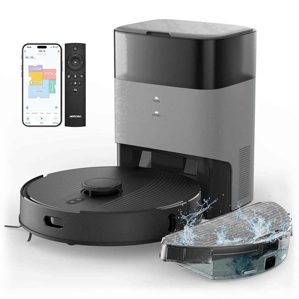 Airrobo T20 Robot Vacuum and Mop Combo: $189.99