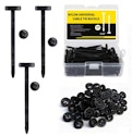 100-Piece Nylon Universal Cable Tie Buckle Set w/ Storage Box for $4 + free shipping w/ Prime