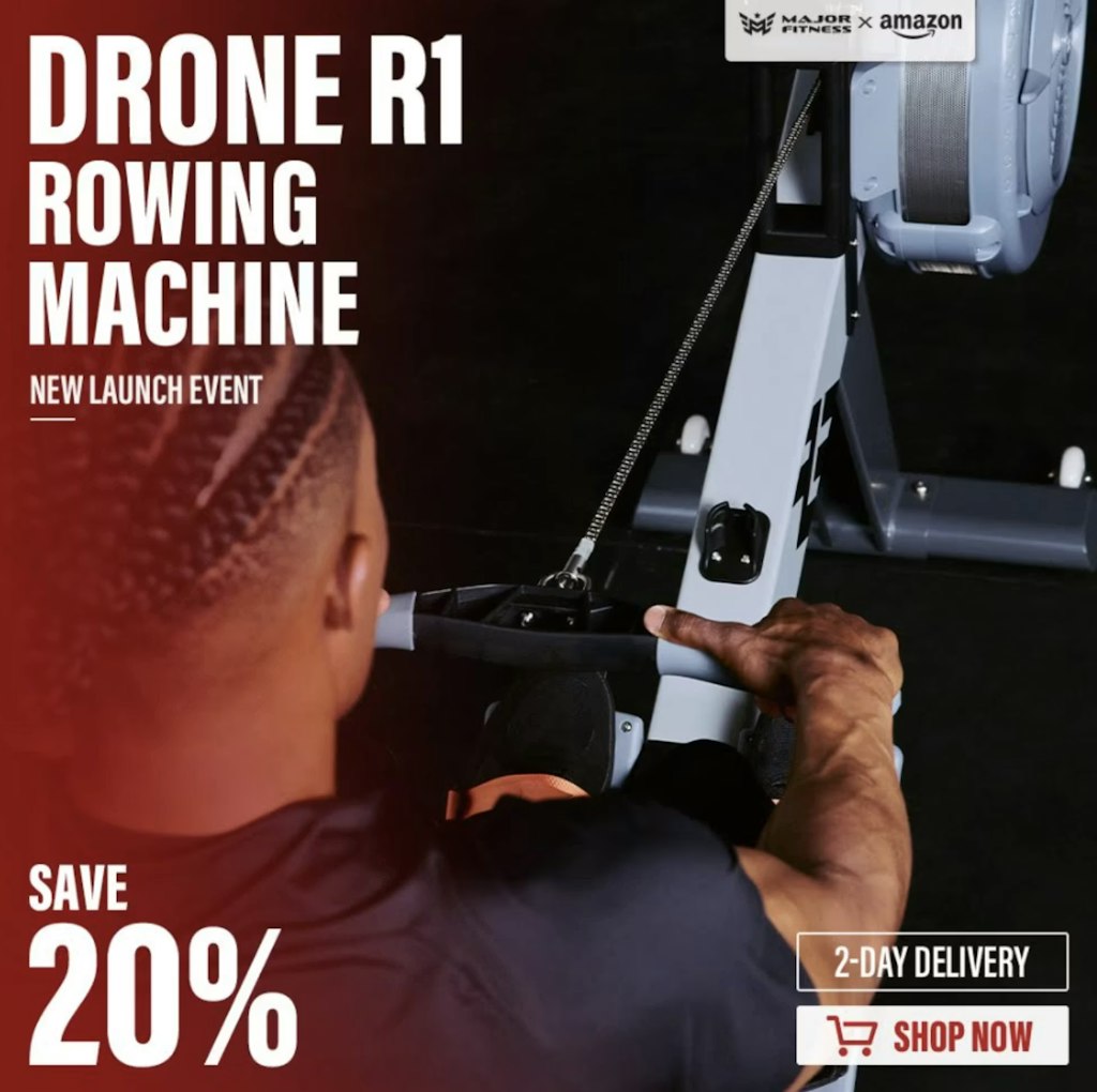 Major Fitness Drone R1 Indoor Rowing Machine: $560