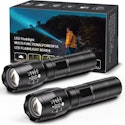 Military Grade Flashlight 2-Pack for $5.50 + free shipping w/ $25