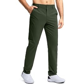 Pudolla Men's Lightweight Quick Dry Casual Trousers: $17.99 Pudolla Men's Lightweight Quick Dry Casual Trousers: $17.99