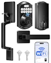 Teeho WiFi Fingerprint Smart Door Lock for $55 + free shipping