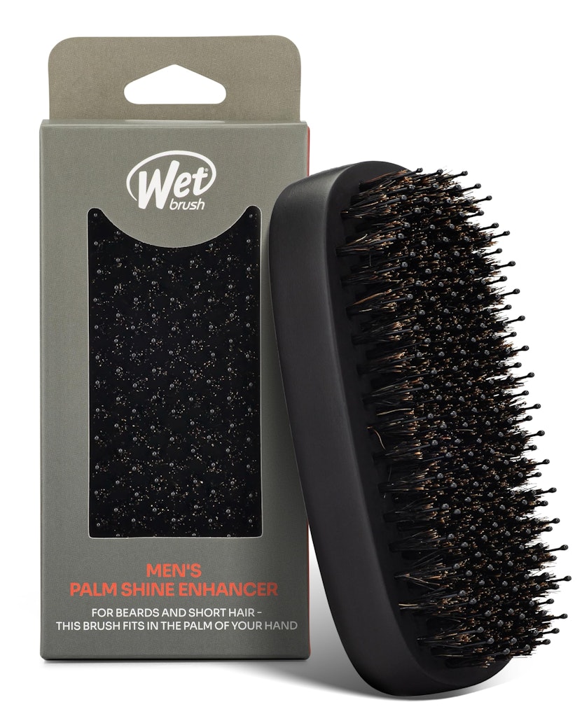 Wet Brush Shine Enhancer Boar Bristle Hair & Beard Brush: $7.41