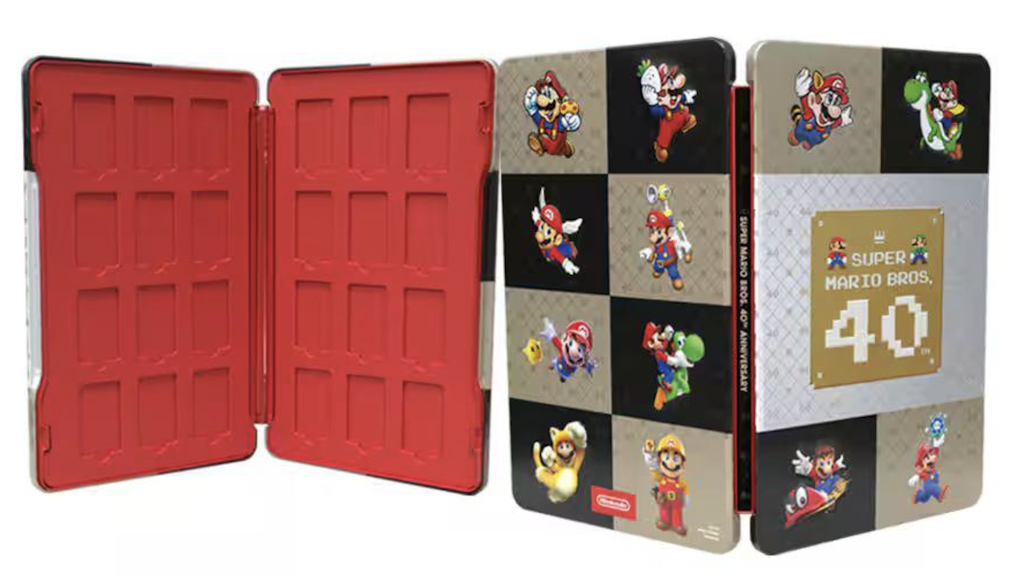 Super Mario Bros. 40th Anniversary Collectible Game Case: Free w/ 2 Nintendo games