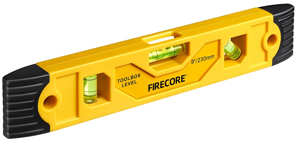 Firecore 9" Magnetic Torpedo Level: $5.99