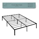 Yorwen Queen Steel Platform Bed Frame for $38 + free shipping