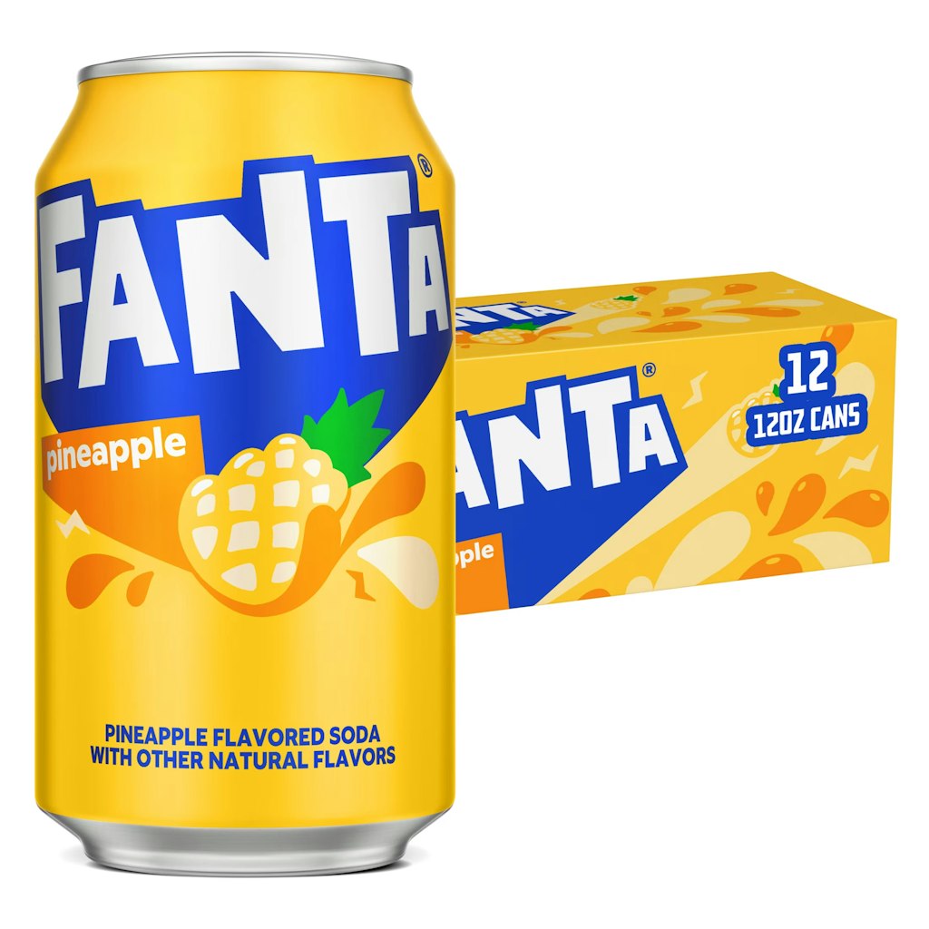 Fanta Pineapple Soda Pop Fridge Pack Cans 12-oz. 12-Pack: $5.97