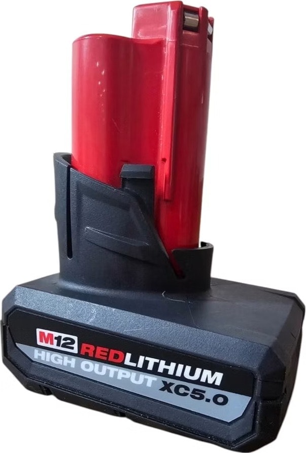 Milwaukee M12 12V 5.0Ah RedLithium High Output Battery Pack: $66