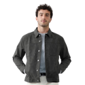 Banana Republic Factory Men's Vegan Leather Trucker Jacket for $25 + free shipping w/ $50
