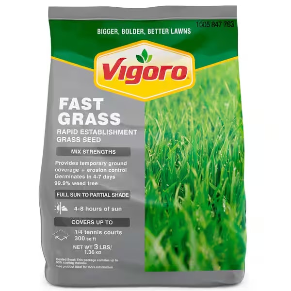 Vigoro 7-lb. Tall Fescue Grass Seed Blend: $19 Vigoro 7-lb. Tall Fescue Grass Seed Blend: $19