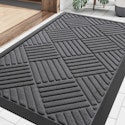 Non-Slip Rubber Front Door Mat for $8 + free shipping w/ Prime