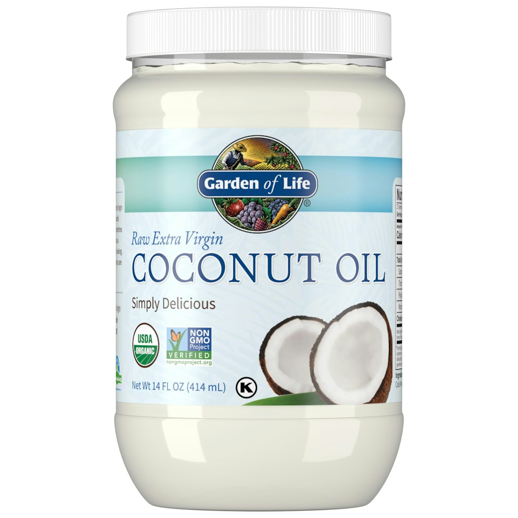 Garden of Life Organic Raw Extra Virgin Coconut Oil 14 oz. Jar: $5 w/ Sub & Save