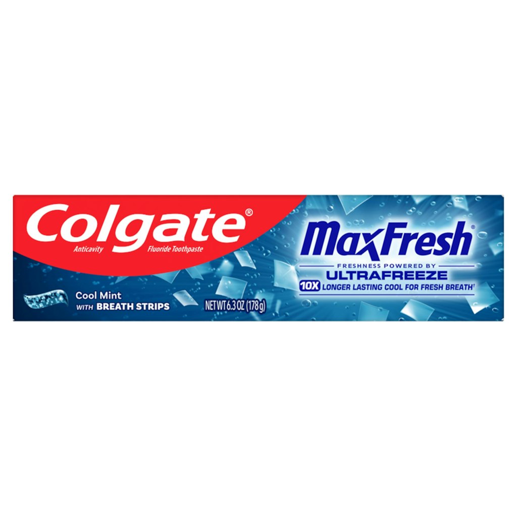 Colgate MaxFresh Cool Mint Fluoride Toothpaste 6.3 oz. Tube: $2 w/ Sub & Save