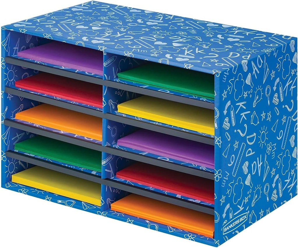 Bankers Box 10-Compartment Sorter: $18