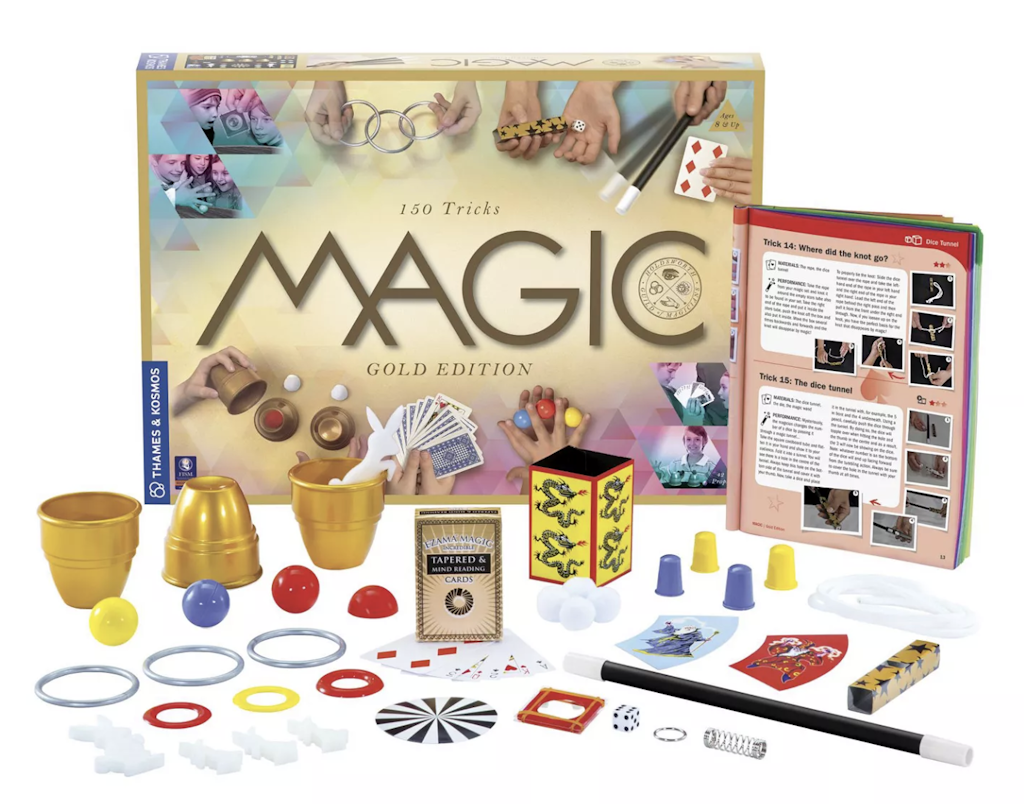 Thames & Kosmos Magic Gold Edition Kit: $20