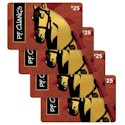 Four $25 P.F. Chang's Gift Cards ($100 Value) for $80 + email delivery