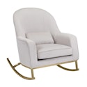 MoDRN Glam Velvet Rocking Chair for $68 + free shipping