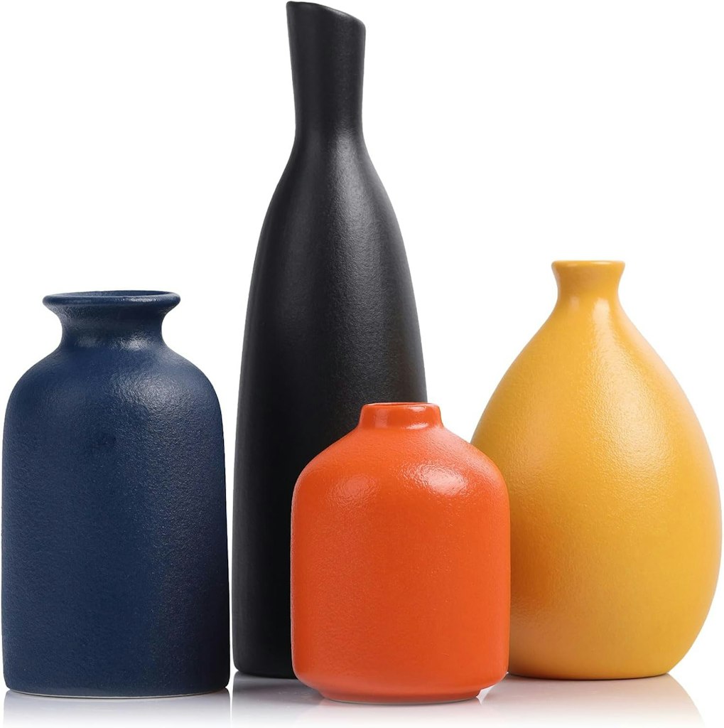 Ceramic Vases 4-Piece Set: $16