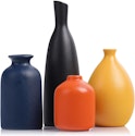 Ceramic Vases 4-Piece Set for $16 + free shipping w/ Prime