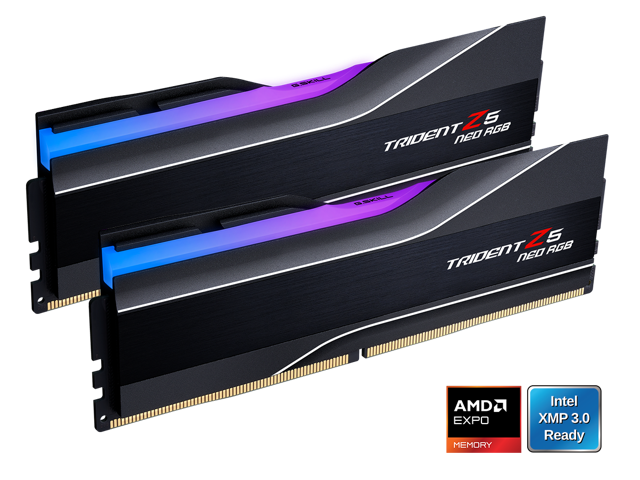 G.Skill Trident Z5 Neo RGB 128GB (2 x 64GB) DDR5 6000 Desktop Memory: $3,299.99