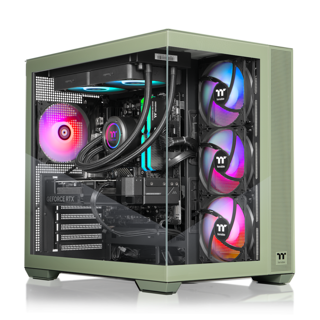 Thermaltake LCGS View 9770M-380 Gaming Desktop: $2,299.99 Thermaltake LCGS View 9770M-380 Gaming Desktop: $2,299.99