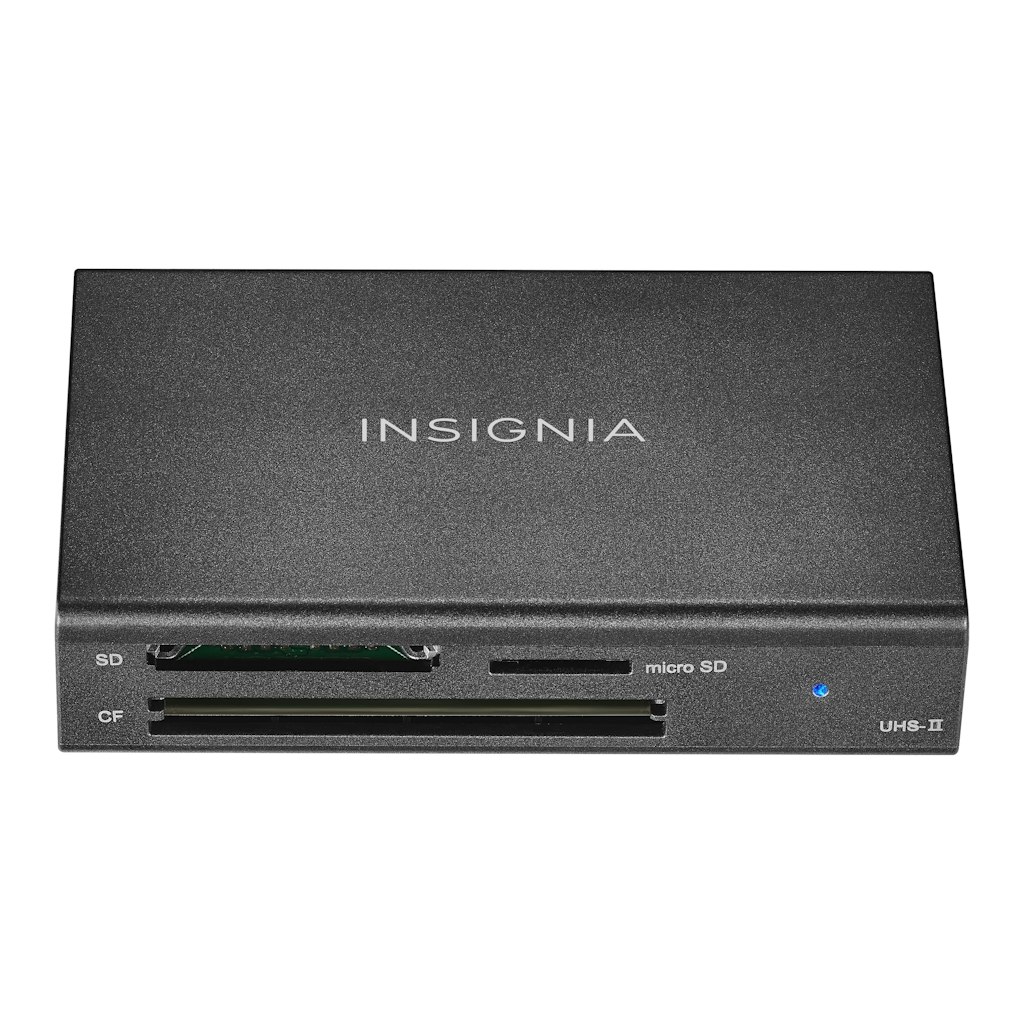 Insignia USB-C to SD microSD and CompactFlash Memory Card Reader: $39.99 Insignia USB-C to SD microSD and CompactFlash Memory Card Reader: $39.99
