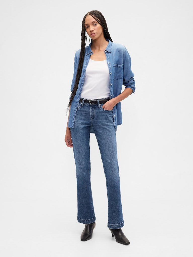 Low Rise Long & Lean Jeans: $31.99 Low Rise Long & Lean Jeans: $31.99