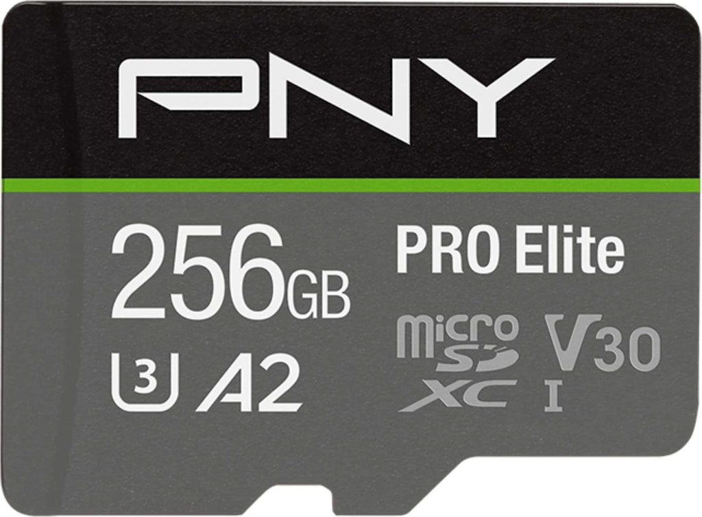 PNY 256GB Pro Elite microSDXC Memory Card: $89.99 PNY 256GB Pro Elite microSDXC Memory Card: $89.99