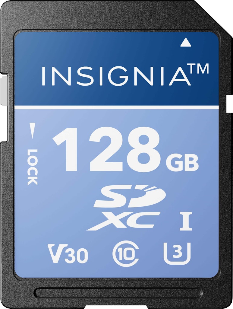 Insignia 128GB SDXC UHS-I Memory Card: $67.99 Insignia 128GB SDXC UHS-I Memory Card: $67.99