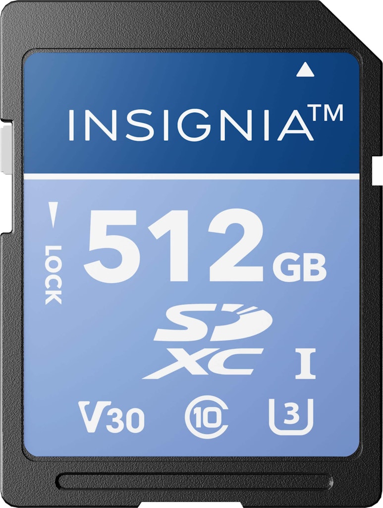 Insignia 512GB SDXC UHS-I Memory Card: $244.99 Insignia 512GB SDXC UHS-I Memory Card: $244.99