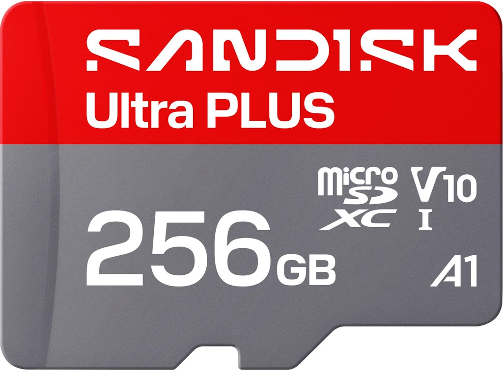 Sandisk 256GB Ultra Plus microSD UHS-I Memory Card: $79.99 Sandisk 256GB Ultra Plus microSD UHS-I Memory Card: $79.99