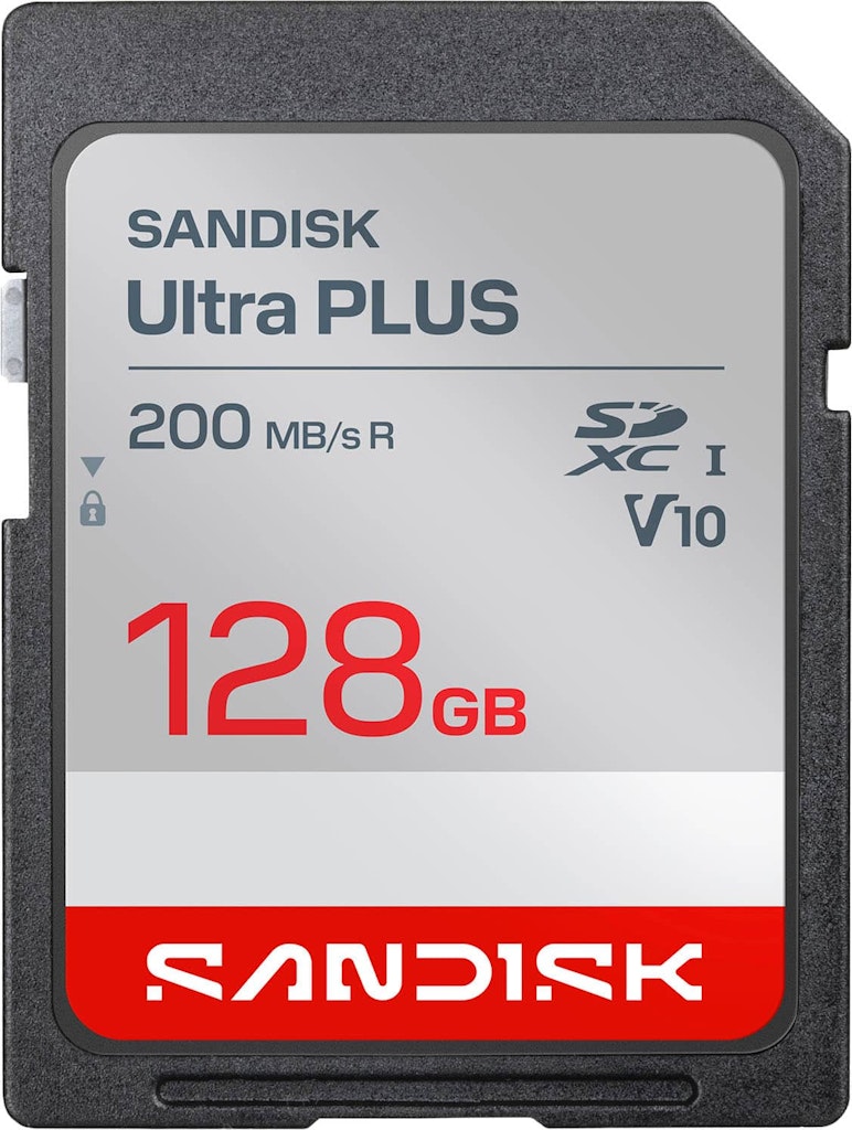 Sandisk 128GB Ultra Plus SDXC UHS-I Memory Card: $47.99 Sandisk 128GB Ultra Plus SDXC UHS-I Memory Card: $47.99