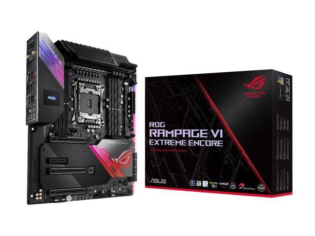 Asus ROG Rampage VI Extreme Encore LGA 2066 ATX Motherboard: $971.33 Asus ROG Rampage VI Extreme Encore LGA 2066 ATX Motherboard: $971.33