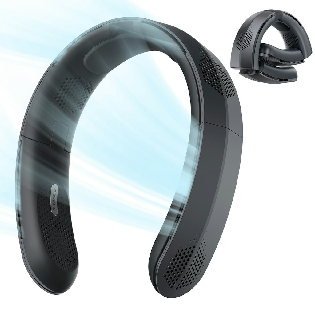 Torras Coolite Portable Foldable Neck Fan: $69.99
