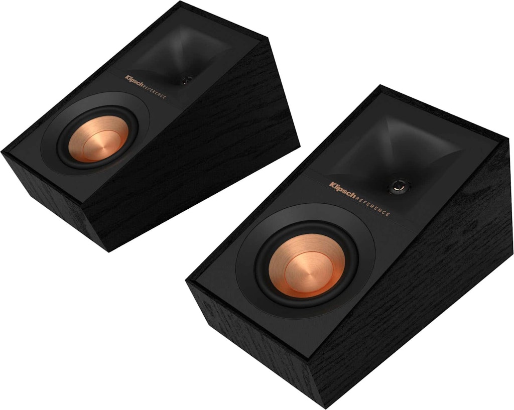 Klipsch R-40SA Reference Series 4-inch Height Channel Speakers 2-Pack: $674.99 Klipsch R-40SA Reference Series 4-inch Height Channel Speakers 2-Pack: $674.99